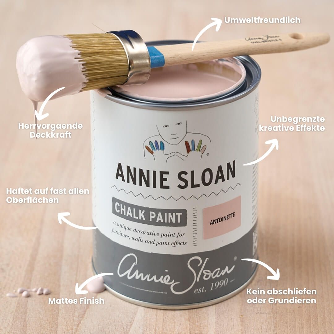 Entdecke die Vorteile von Annie Sloan Kreidefarben